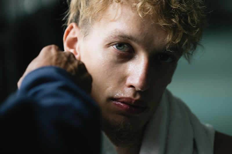 man looking helpless : powerlessness and anger